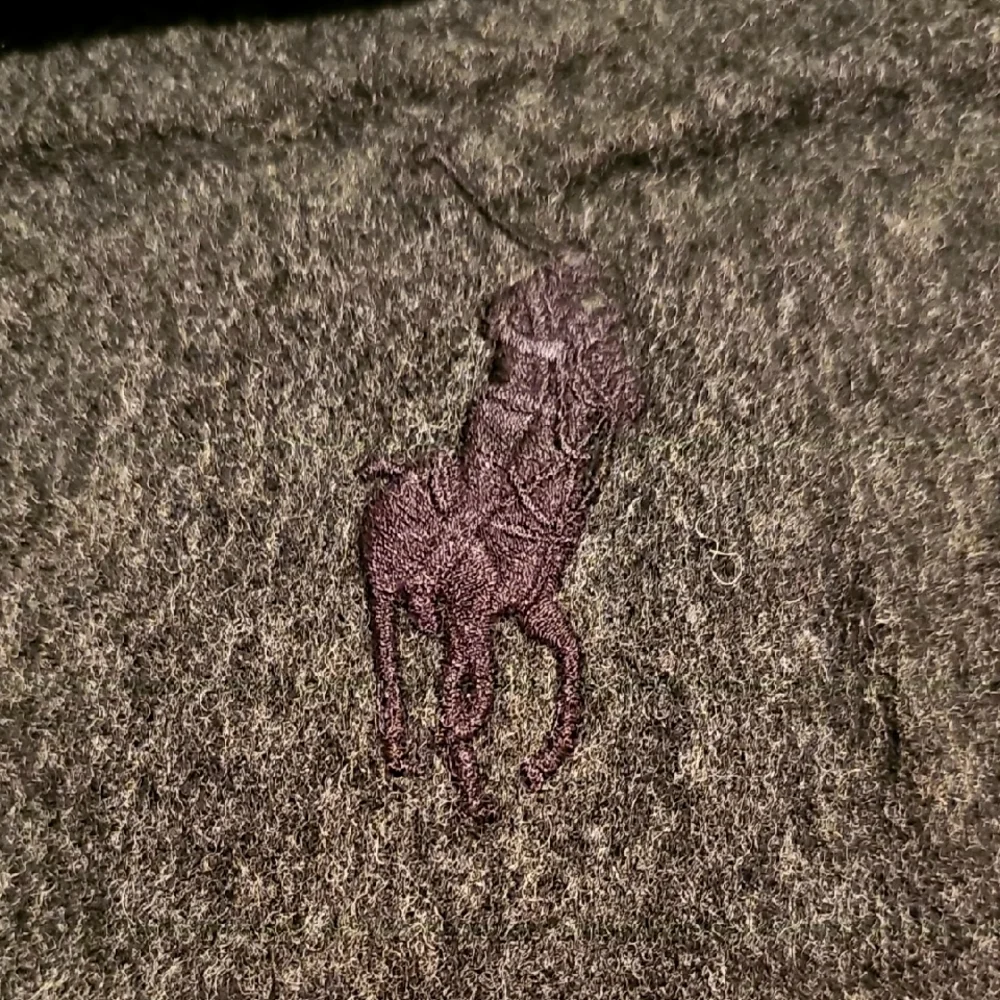 Ralph Lauren charcoal scarf 100 wool